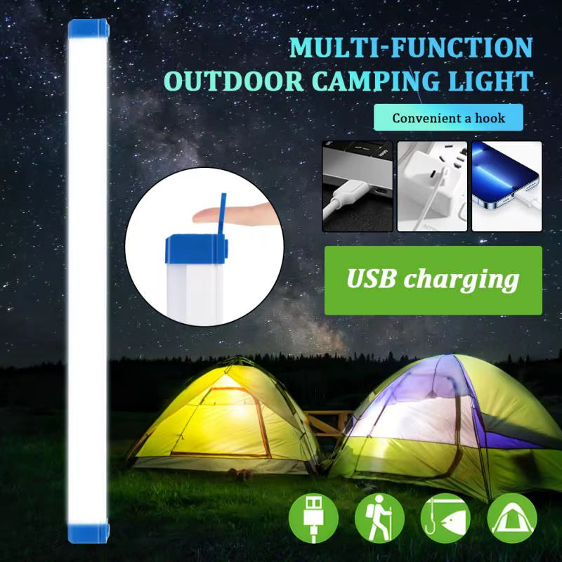 USB Rechargeable LED Lamp Portable Emergency Lights LED Tube Outdoor Lanterns Magnetic Light Flashlight Camping Lamp