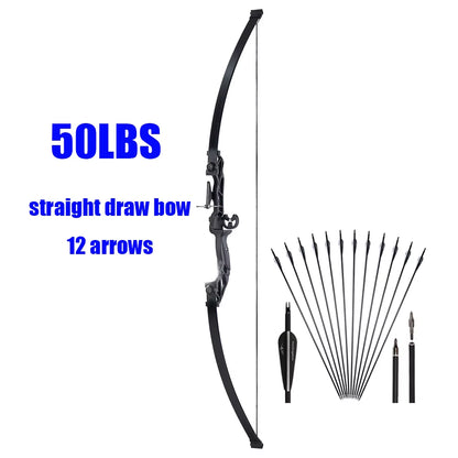 Takedown Recurve Bow & Arrow Set Hunting Target Shooting 30-50Lbs Archery for Beginner /Sending an Order from MOSCOW