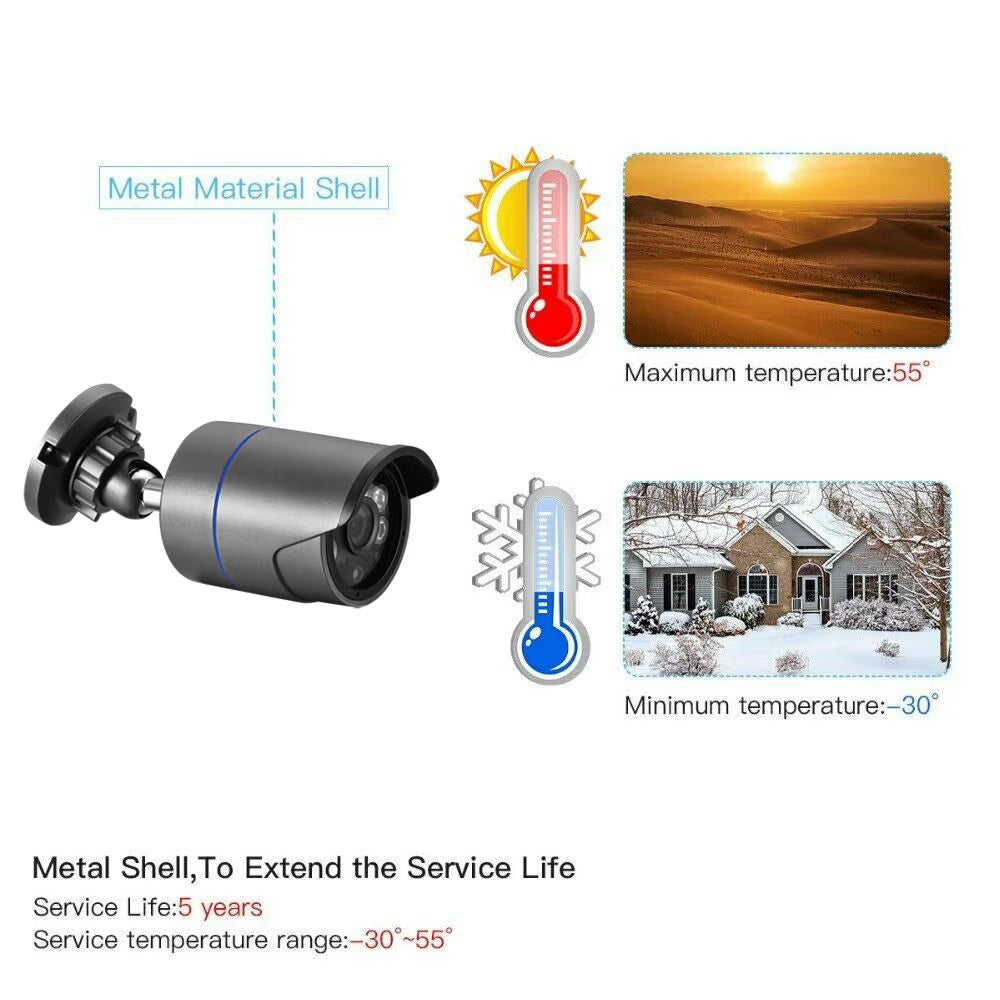 H.265 16CH POE NVR Kit 3MP CCTV Camera System 3MP Outdoor Waterproof Audio IP Camera POE Security Video Surveillance Set