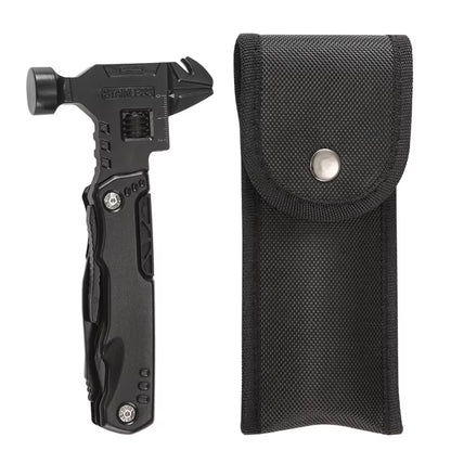 Multi Functional Adjustable Open-End Wrench Combination Universal Folding Pliers EDC Tool