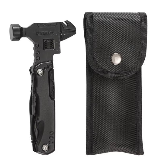 Multi Functional Adjustable Open-End Wrench Combination Universal Folding Pliers EDC Tool