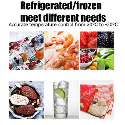 Alpicool 25L Car Refrigerator 12V24V Car Fridge Compressor Refrigeration Portable Cooler 220V Car Home LED Truck Freezer