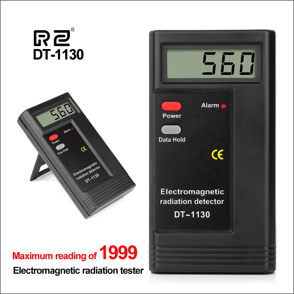 Electromagnetic Field Radiation Detector Tester Emf Meter Rechargeable Handheld Portable Counter Emission Dosimeter Computer