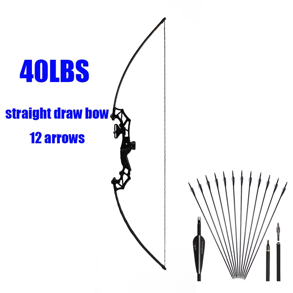 Takedown Recurve Bow & Arrow Set Hunting Target Shooting 30-50Lbs Archery for Beginner /Sending an Order from MOSCOW