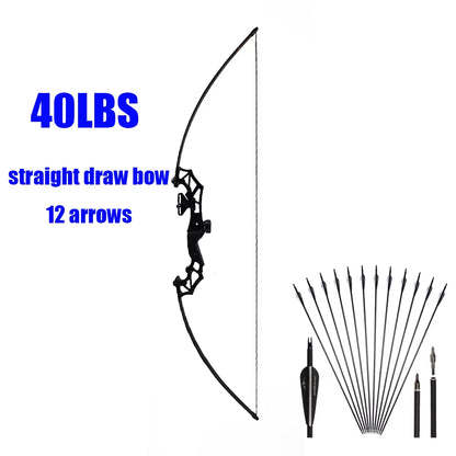 Takedown Recurve Bow & Arrow Set Hunting Target Shooting 30-50Lbs Archery for Beginner /Sending an Order from MOSCOW