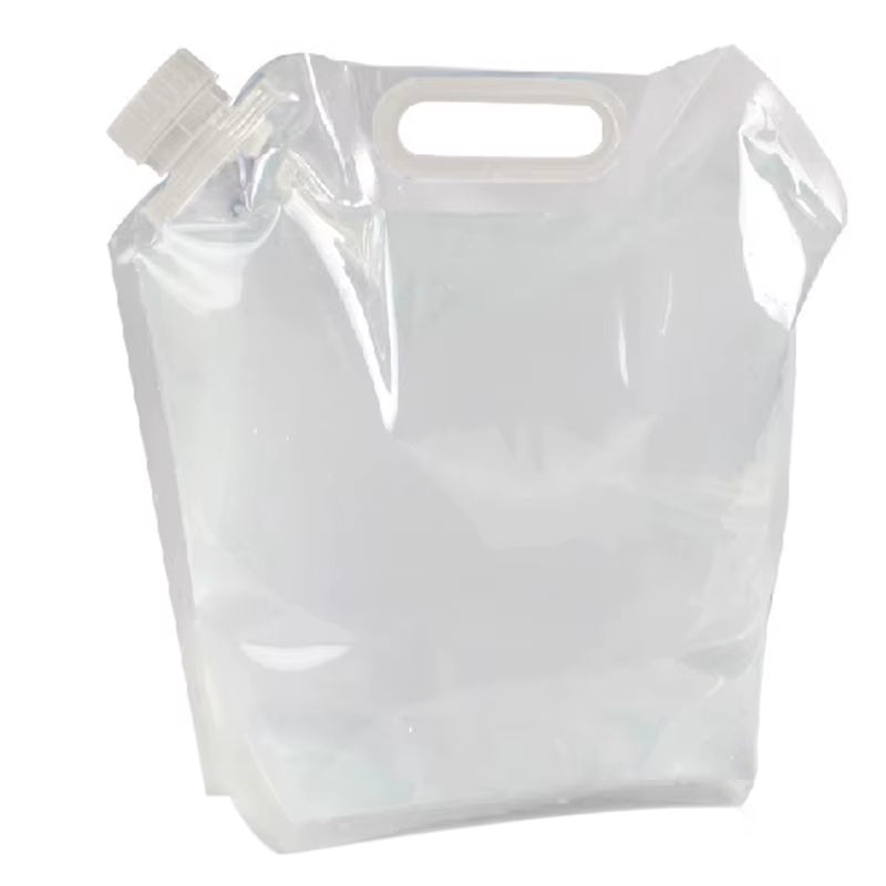 5L Folding Water Storage Collapsible Lifting Bag Portable Camping Hiking Survival Outdoor Accessories Travel Kits Equipments