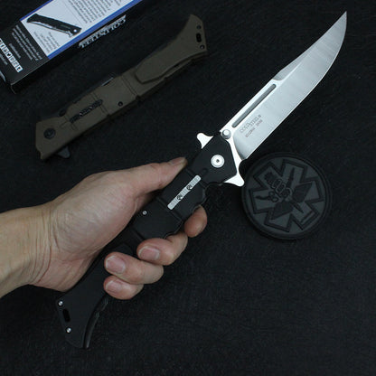 Song High Hardness 8Cr13Mov Nylon Fiber Tactical Knife Folding Knife Outdoor Knife