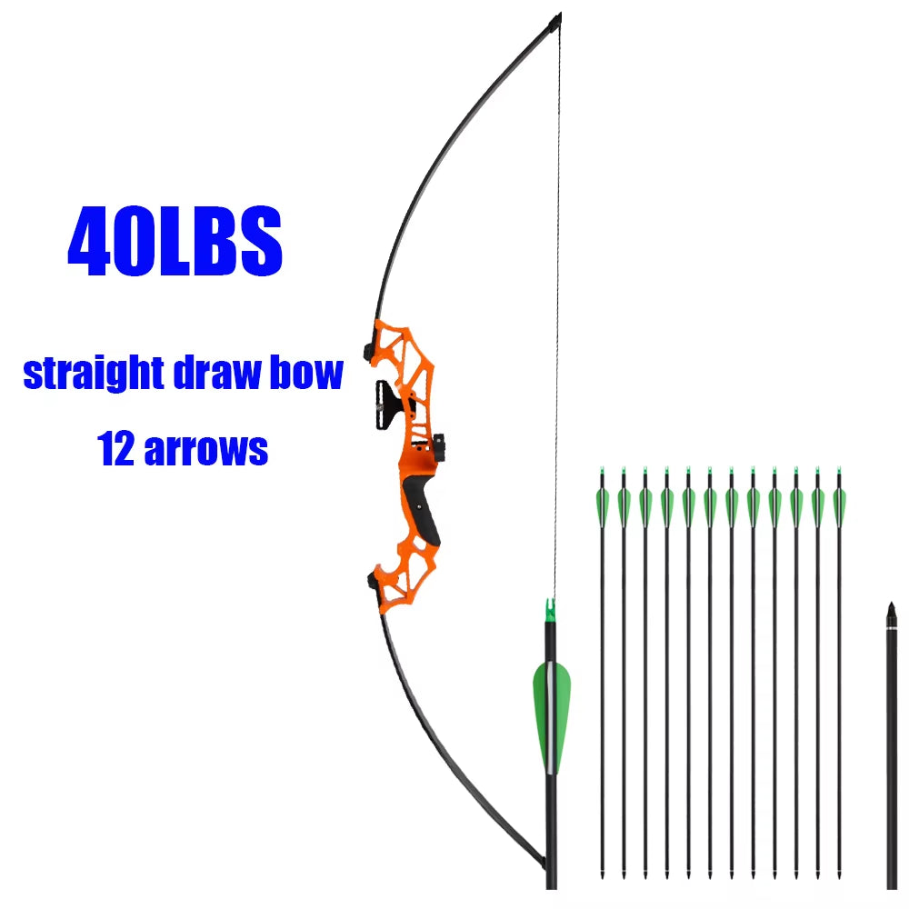 Takedown Recurve Bow & Arrow Set Hunting Target Shooting 30-50Lbs Archery for Beginner /Sending an Order from MOSCOW