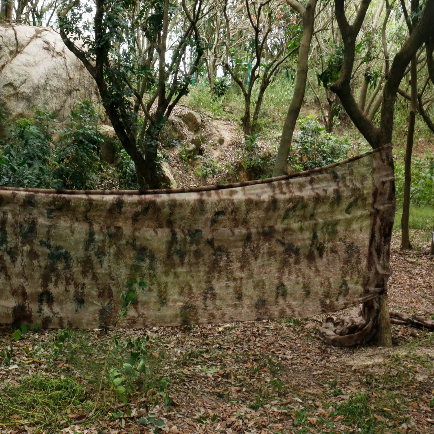 300D Single Camouflage Mesh Fabric Cloth Shade, Outdoor Shade, Garden, Home Decoration, Fence, Outdoor Shade, 1.5M Wide