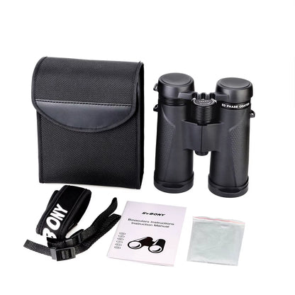 SV202 ED Long Range Binoculars 8X32/8X42/10X42,Ipx7 Waterproof FMC Bak4,Bird Watching,Stargazing,Camping,Travel,Astronomy
