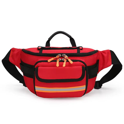 Empty Rescue Waist Bag First Aid Bag for Camping Travel Medical Storage Medical Organizer Outdoor Emergency Survival Running