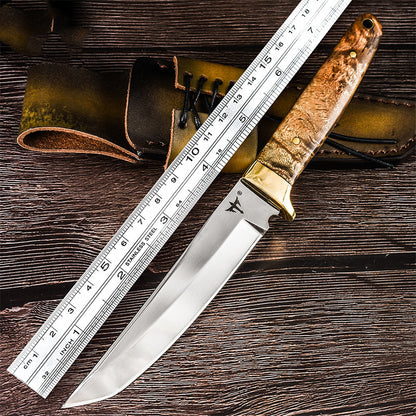 Defensive Field Straight Knife For Survival