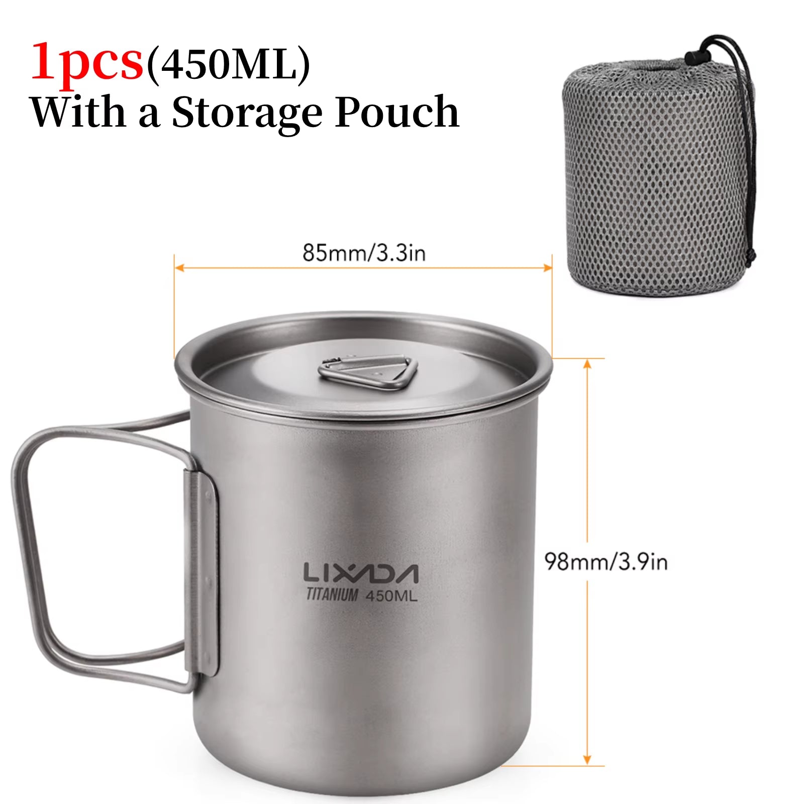 Camping Equipment Titanium Wood Stove Outdoor Cookware Tableware Set Hiking Picnic Backpacking Camping Pot Pan Mug Set