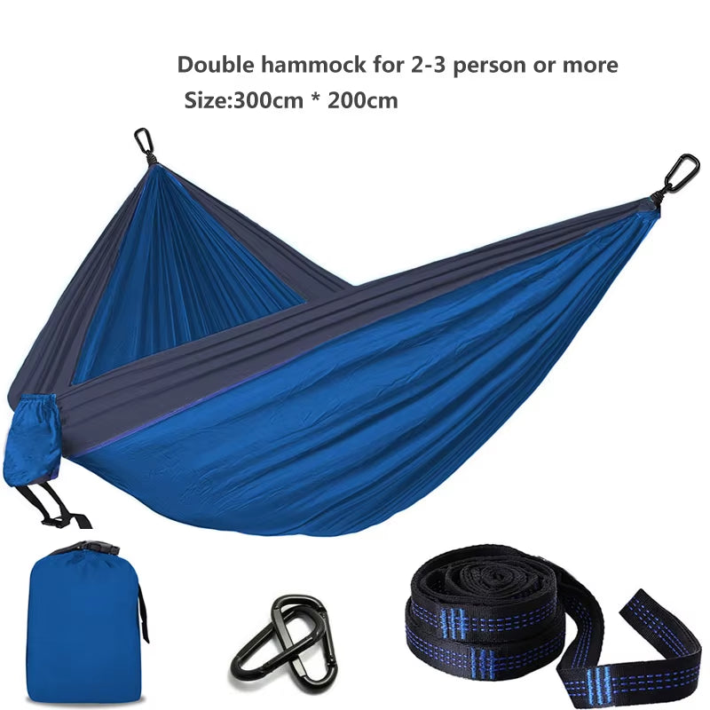 Camping Parachute Hammock Survival Garden Outdoor Furniture Leisure Sleeping Hamaca Travel Double Hammock