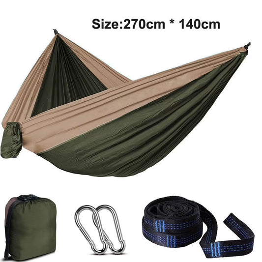 Camping Parachute Hammock Survival Garden Outdoor Furniture Leisure Sleeping Hamaca Travel Double Hammock