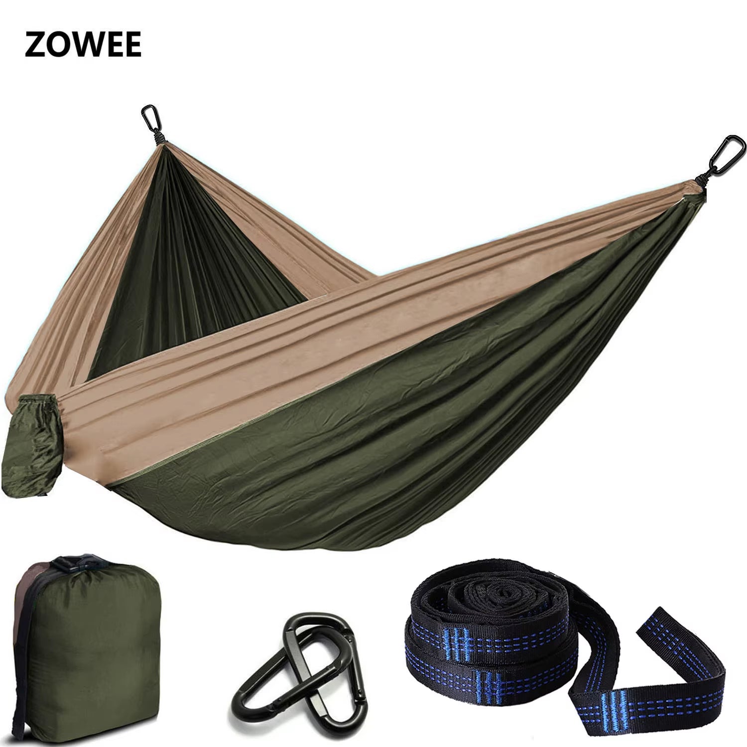 Camping Parachute Hammock Survival Garden Outdoor Furniture Leisure Sleeping Hamaca Travel Double Hammock