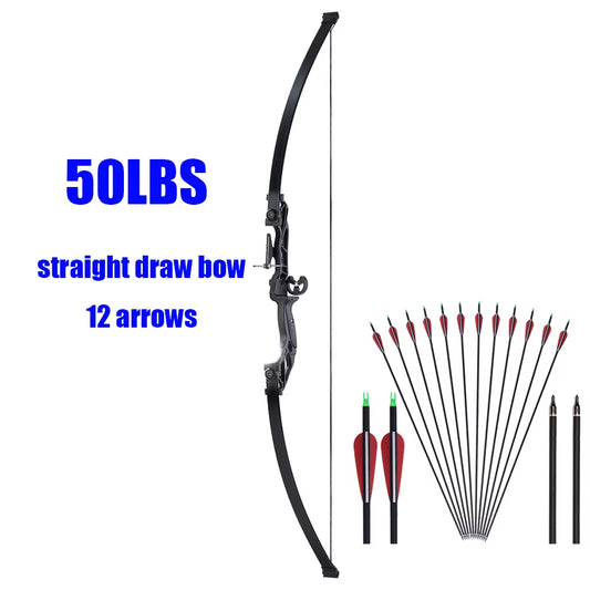 Takedown Recurve Bow & Arrow Set Hunting Target Shooting 30-50Lbs Archery for Beginner /Sending an Order from MOSCOW