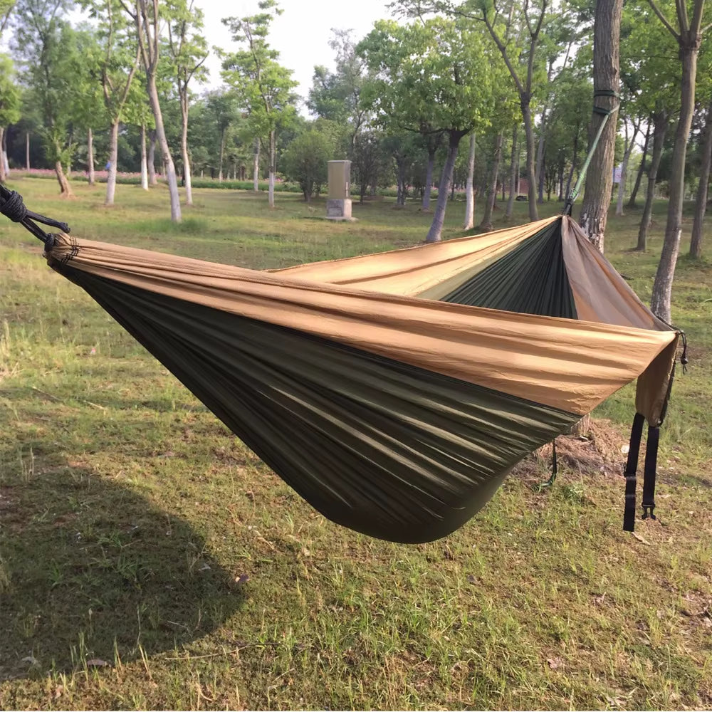 Camping Parachute Hammock Survival Garden Outdoor Furniture Leisure Sleeping Hamaca Travel Double Hammock