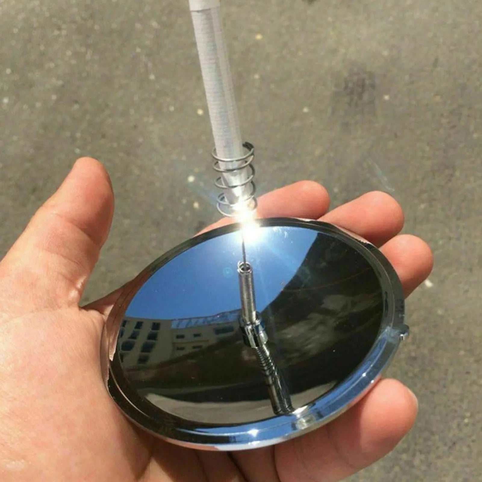 Portable Solar Spark Lighter Outdoor Solar Flame Starter Camping Solar Cigarette Lighter for Hiking Backpacking Best Service