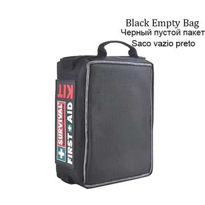 M Protable First Aid Kit Wilderness Survival Medical Bag Emergency Kit Trauma Care for Home Car Travel Outdoor Camping Hiking