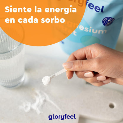 Citrato De Magnesio En Polvo 600 Gr = 705 Porciones - 400Mg De Magnesio Por Dosis Diaria - 235 Días De Toma (+7 Meses) - Sabor Neutro - 100% Puro, Sin Aditivos, Sin Gluten Ni Lactosa