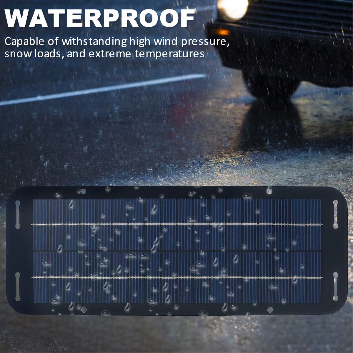 12V IP65 Solar Panel Kit Outdoor Hike Battery Charger System Solar Panel Kit Complete for Mobile Phone Power Bank Watch Car