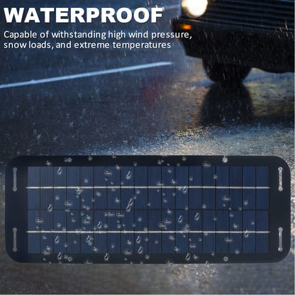 12V IP65 Solar Panel Kit Outdoor Hike Battery Charger System Solar Panel Kit Complete for Mobile Phone Power Bank Watch Car
