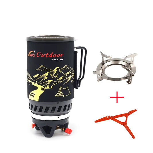 1400Ml Camping Gas Stove Fires Cooking System and Portable Gas Burners