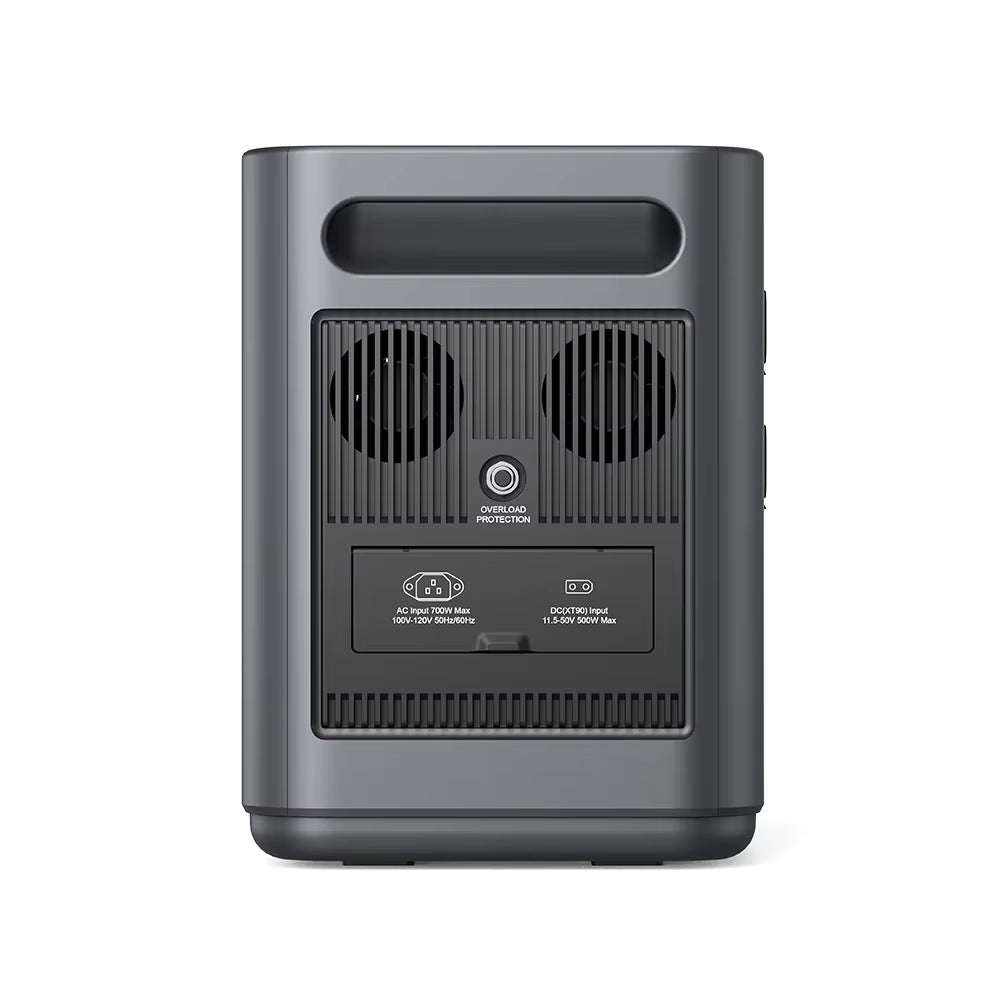 960Wh portable power station with dual AC outlets and ergonomic handle design.