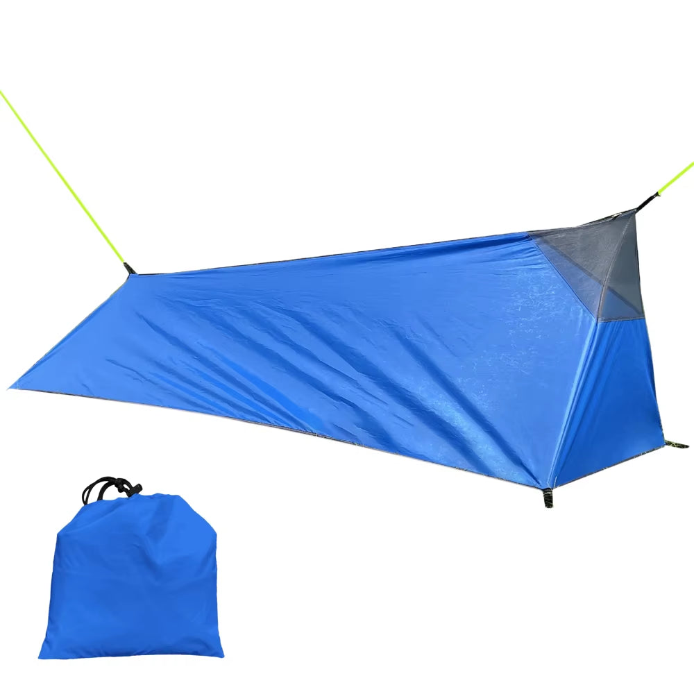 Backpacking Tent Outdoor Camping Sleeping Bag Tent Lightweight Single Person Tent with Mosquito Net Outdoor Sleeping Bag
