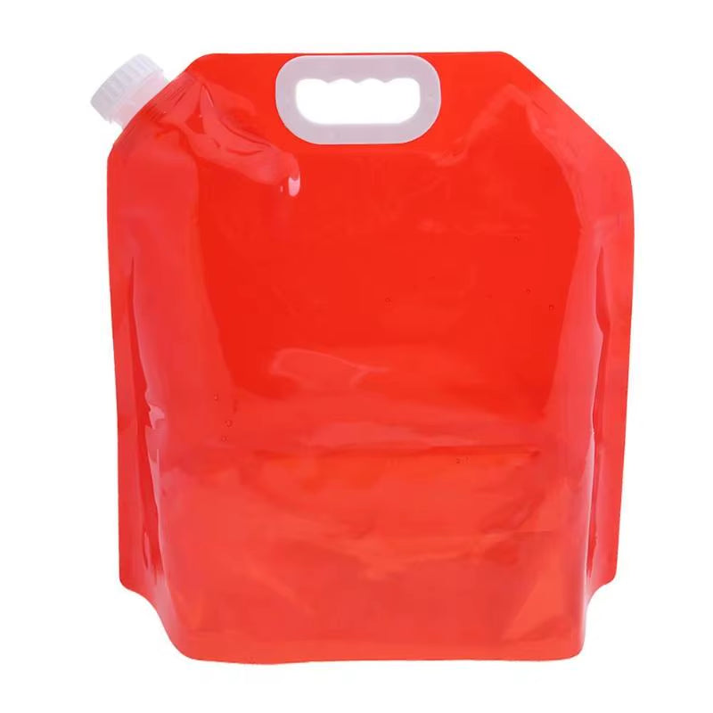 5L Folding Water Storage Collapsible Lifting Bag Portable Camping Hiking Survival Outdoor Accessories Travel Kits Equipments