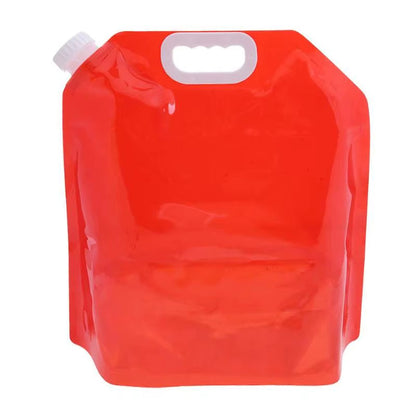 5L Folding Water Storage Collapsible Lifting Bag Portable Camping Hiking Survival Outdoor Accessories Travel Kits Equipments