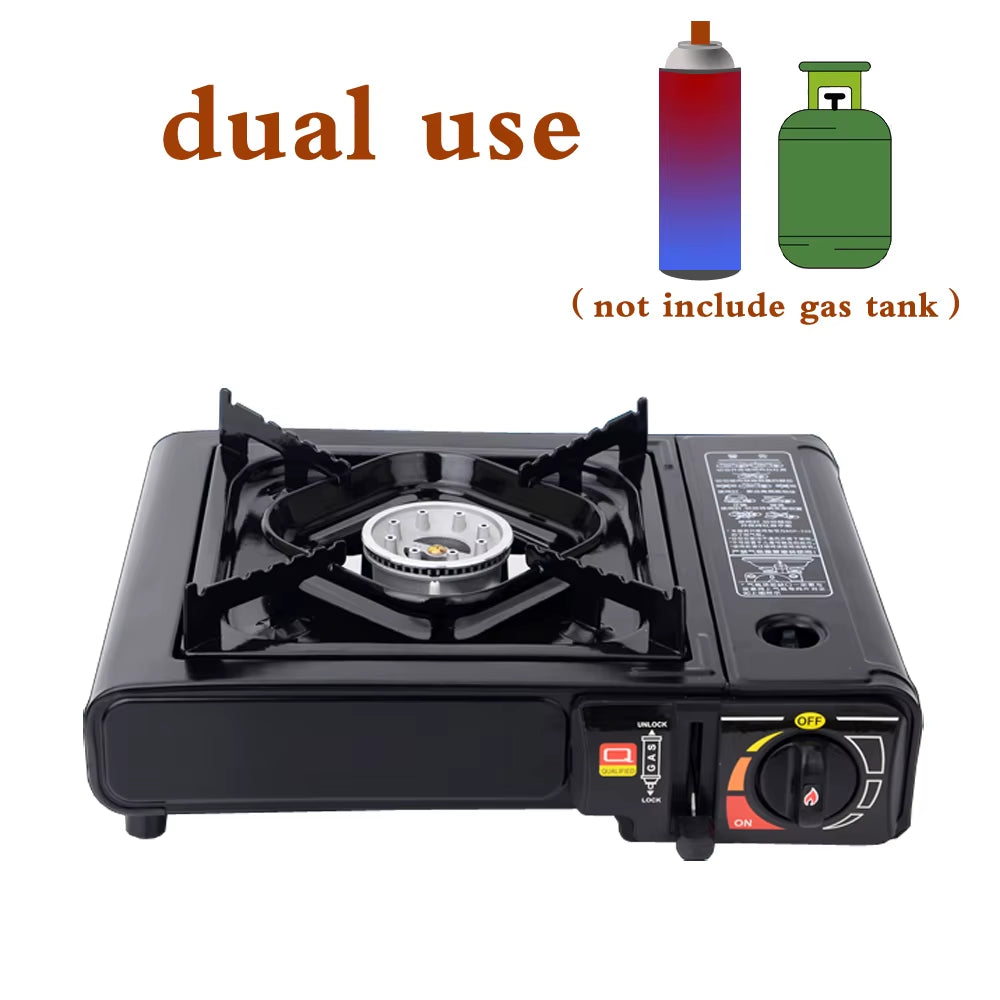 Camping Stove Outdoor Cooking Burner Portable Gas Stove Hiking Picnic Equipment Trekking Picnic Party Boiler Cassette Stove