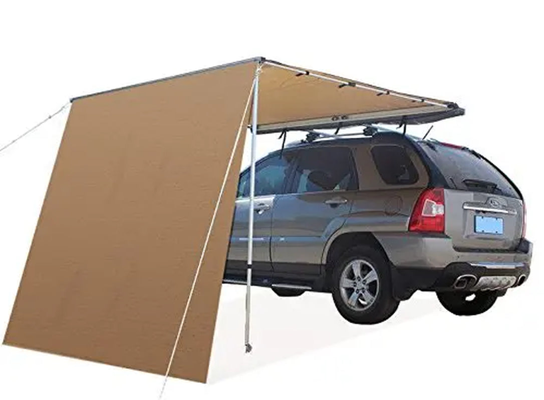 DANCHEL Car Side Awning, Car Side Tent Awning with 3M Extend Cloth,Car Roof Top Tent , Car Tent
