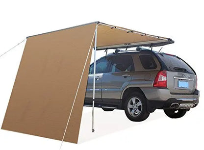 DANCHEL Car Side Awning, Car Side Tent Awning with 3M Extend Cloth,Car Roof Top Tent , Car Tent