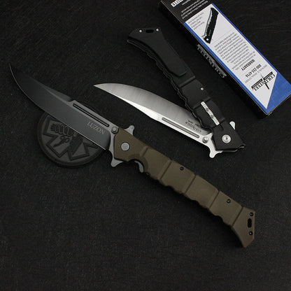 Song High Hardness 8Cr13Mov Nylon Fiber Tactical Knife Folding Knife Outdoor Knife