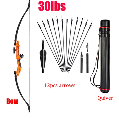 Takedown Recurve Bow & Arrow Set Hunting Target Shooting 30-50Lbs Archery for Beginner /Sending an Order from MOSCOW