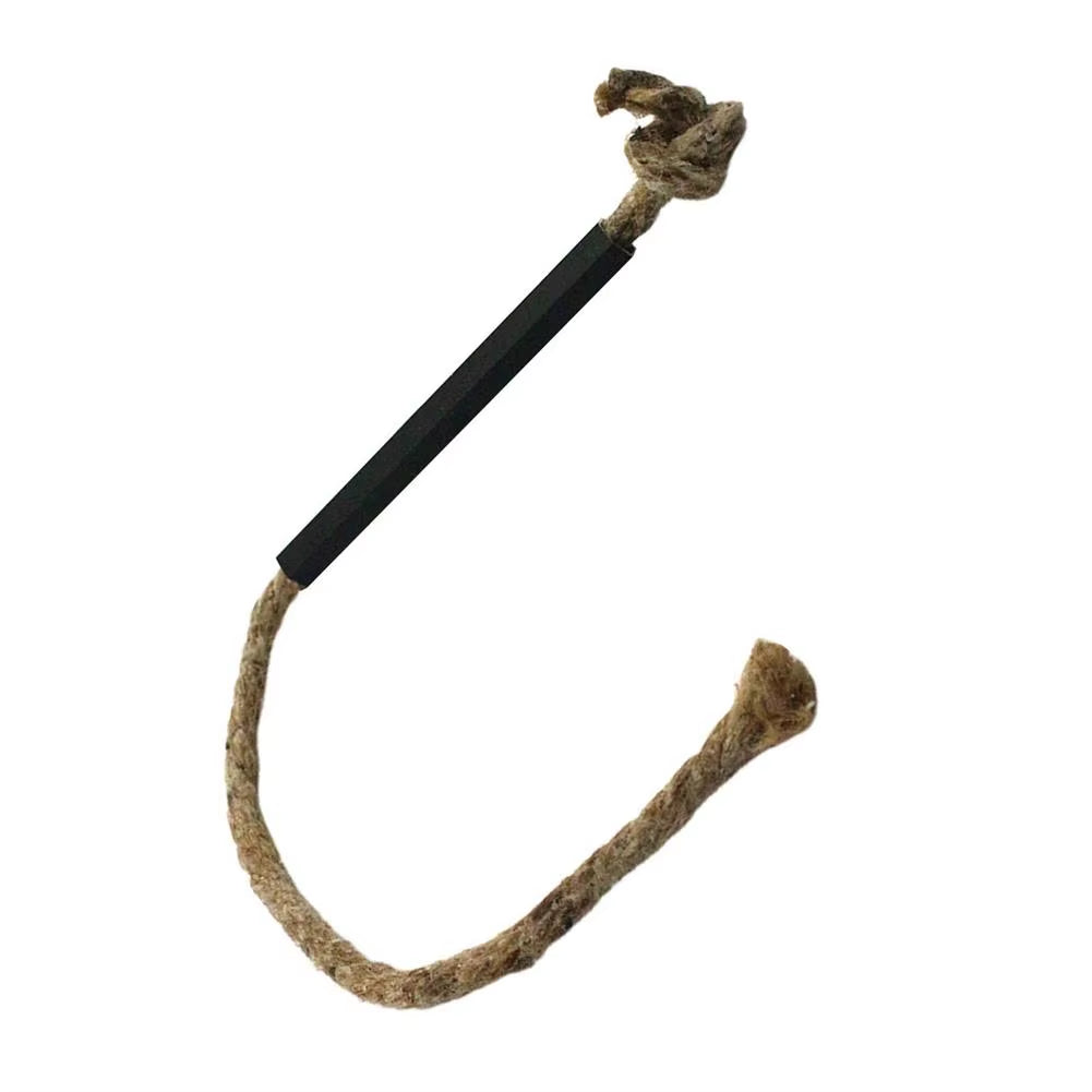 Tinder Cord Fire Starter with Aluminum Bellows Waterproof Wax Wick ​Fire Starter Portable Wick Hemp Cord for Outdoor Survival