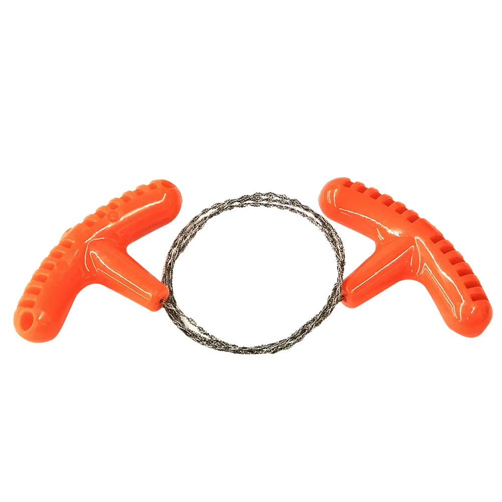 Stainless Steel Wire Saw Flint Cutting Equipment for Emergency Travel Camping Hiking Hcroll Outdoor Survive Tool Hunting Tools