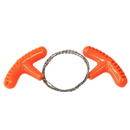 Stainless Steel Wire Saw Flint Cutting Equipment for Emergency Travel Camping Hiking Hcroll Outdoor Survive Tool Hunting Tools