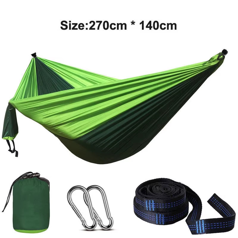 Camping Parachute Hammock Survival Garden Outdoor Furniture Leisure Sleeping Hamaca Travel Double Hammock