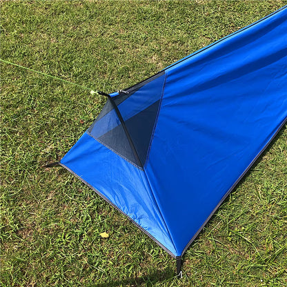 Backpacking Tent Outdoor Camping Sleeping Bag Tent Lightweight Single Person Tent with Mosquito Net Outdoor Sleeping Bag